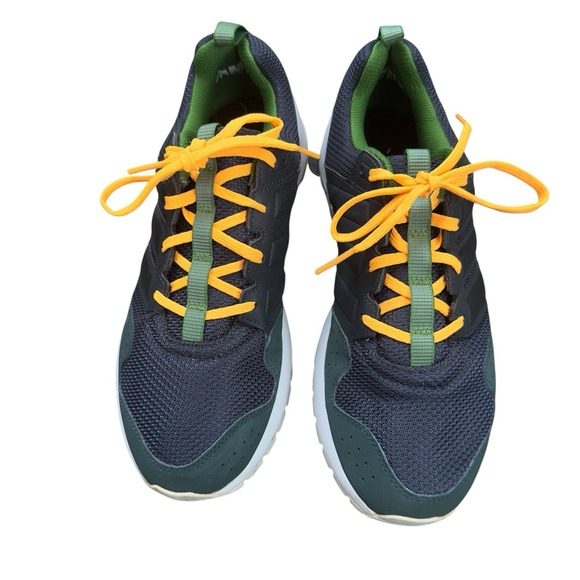 Adidas GSG Trail Running Shoes Men's Size 8 Gray Green Orange - Picture 2 of 8